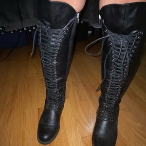 Over the knee boots